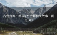 古代奇闻：韩国g奶空姐相关故事 · 历史883
